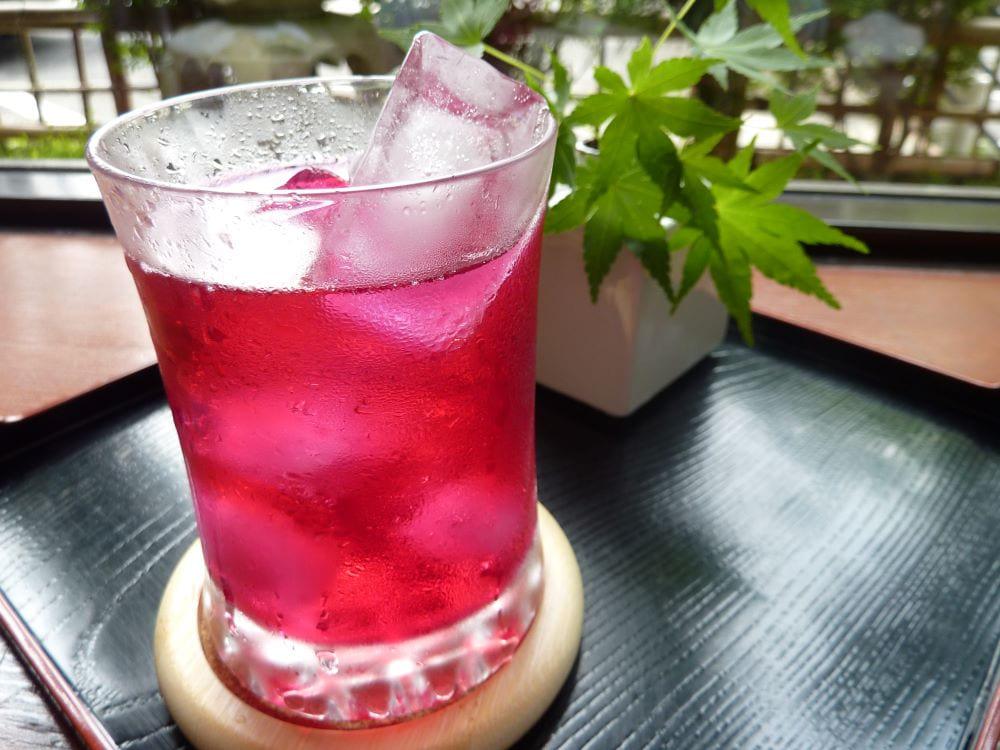 【土井志ば漬本舗】京都大原ちりめん赤紫蘇ジュース 180ml×10本｜赤紫蘇ジュース ドリンク 人気セット［ ちりめん赤紫蘇 しそジュース 老舗 ストレートで飲める 炭酸割り お土産贈答 人気 おすすめ お取り寄せ 通販 送料無料 ふるさと納税 ］