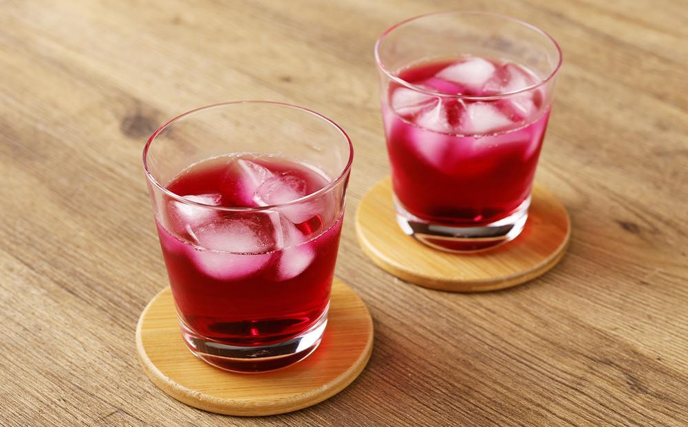 【土井志ば漬本舗】京都大原ちりめん赤紫蘇ジュース 1000ml×6本｜赤紫蘇ジュース ドリンク 人気セット［ ちりめん赤紫蘇 しそジュース 老舗 ストレートで飲める 炭酸割り お土産贈答 人気 おすすめ お取り寄せ 通販 送料無料 ふるさと納税 ］