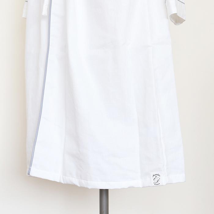 【大東寝具】ガーゼフードつきローブ 3重合わせ 白 Lサイズ（ユニセックス）chambre de D KYOTO［ 京都 寝具 老舗 ガーゼ バスローブ 人気 おすすめ リラックス 健康 お取り寄せ 通販 送料無料 ふるさと納税 ］