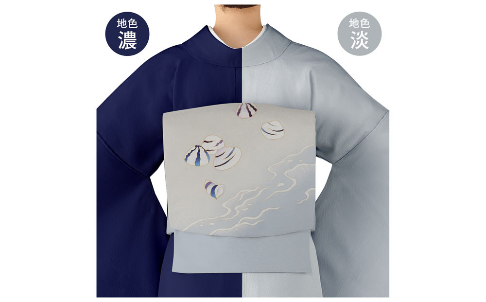 【和装振興応援プロジェクト】歳時記4月1「潮干狩り」京手描友禅 染帯｜染帯 着物 織物 人気 おすすめ [ 手描友禅 帯 染匠 職人 歳時記 人気 おすすめ ギフト プレゼント お取り寄せ 通販 送料無料 ふるさと納税 ]