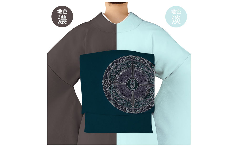 【和装振興応援プロジェクト】歳時記12月3「大晦日」京手描友禅 染帯｜染帯 着物 織物 人気 おすすめ [ 手描友禅 帯 染匠 職人 歳時記 人気 おすすめ ギフト プレゼント お取り寄せ 通販 送料無料 ふるさと納税 ]