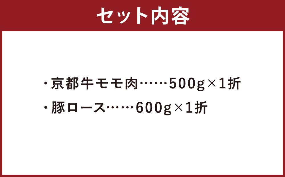 【総本家肉の大橋亭】柔こうて、おいしゅうて！ 京都牛モモ肉と豚ロースしゃぶしゃぶセット