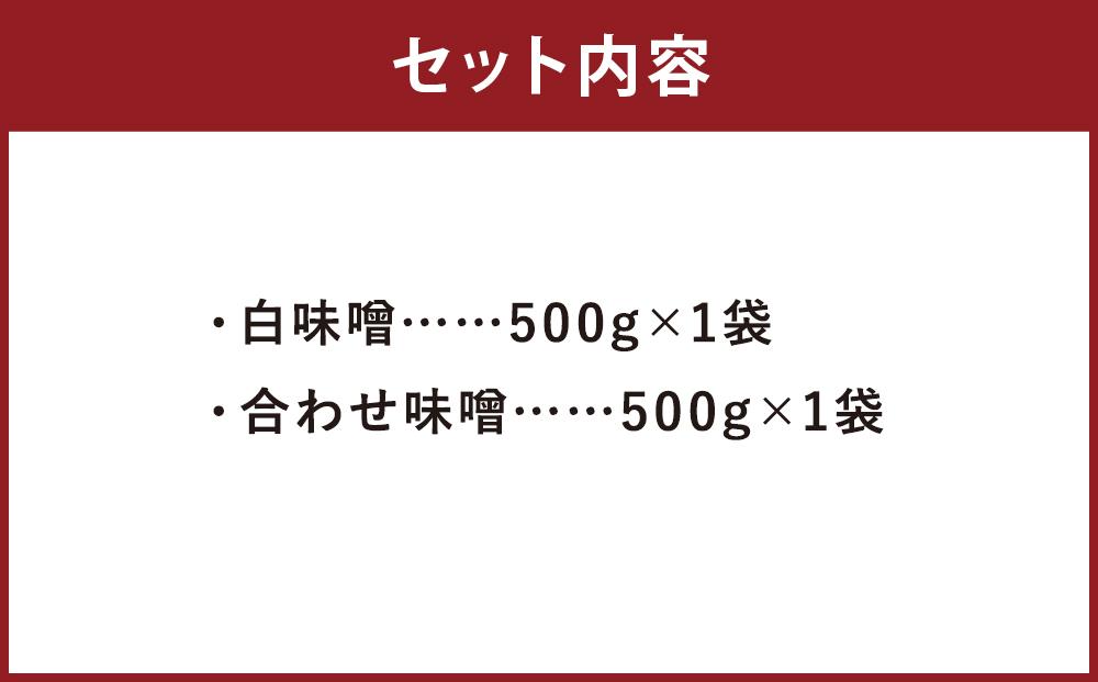 【京都御苑東 しま村】味噌2種セット（白味噌・合わせ）［ 京都 老舗 味噌蔵 白味噌 合わせ味噌 セット 人気 おすすめ 調味料 発酵食品 和食 お取り寄せ 通販 送料無料 ふるさと納税 ］