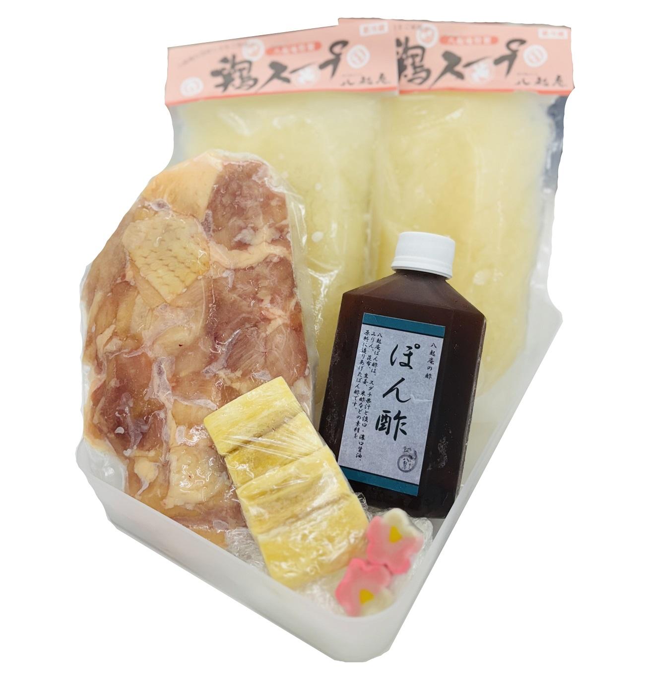 【京阪百貨店厳選】八起庵 鶏水炊きキット