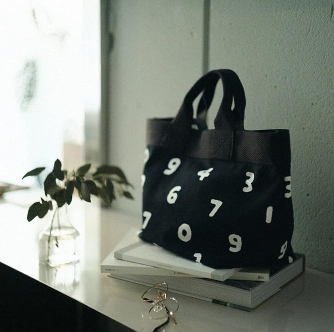 【SOU・SOU】Y.トート A4/SO-SU-U 濡羽色(ぬればいろ)×つくも