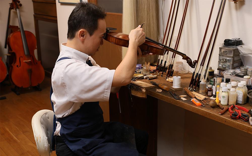 【高島屋選定品】〈Liuteria-TAKADA〉アトリエ製マエストロ監修の完全手工製チェロ［ 弦楽器専門店 チェロ 京都市 アトリエ マエストロ 監修 楽器 音楽 趣味 人気  おすすめ 伝統技術 職人 クラシック 音楽教育 プレゼント ギフト 演奏 高品質 文化体験 ふるさと納税 ］