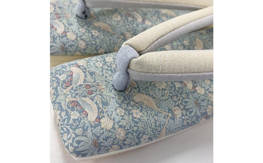 【京都丸紅】V&A草履（Mサイズ/ミント）