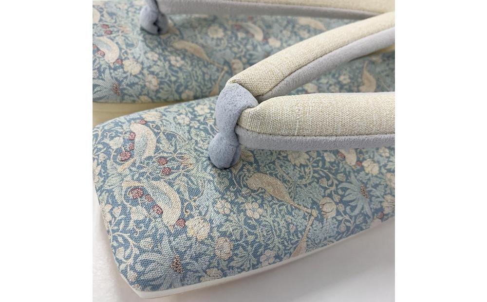 【京都丸紅】V&A草履（Lサイズ/ミント）