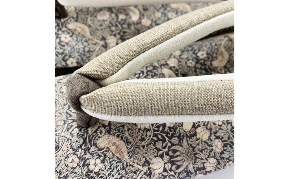 【京都丸紅】V&A草履（Lサイズ/ブラウン）