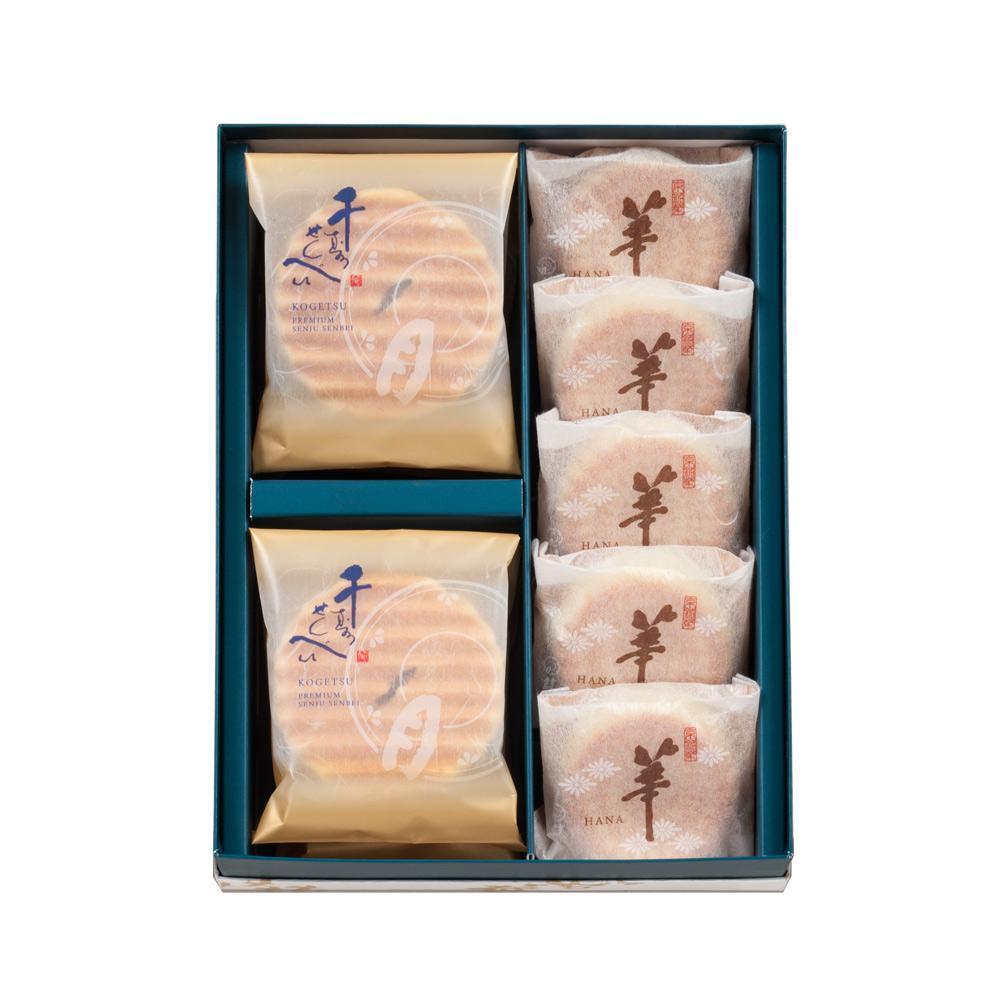 【高島屋選定品】【鼓月】2種銘菓撰詰合せ［ 京都 老舗 和菓子 千寿せんべい 有名店 饅頭 和菓子 人気 おすすめ お菓子 スイーツ お取り寄せ 通販 ギフト プレゼント 贈答 ふるさと納税 ］