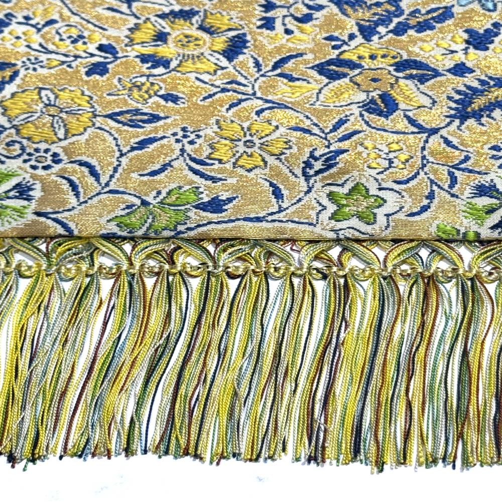 【龍村美術織物】早雲寺テーブルセンター（1号サイズ・金）