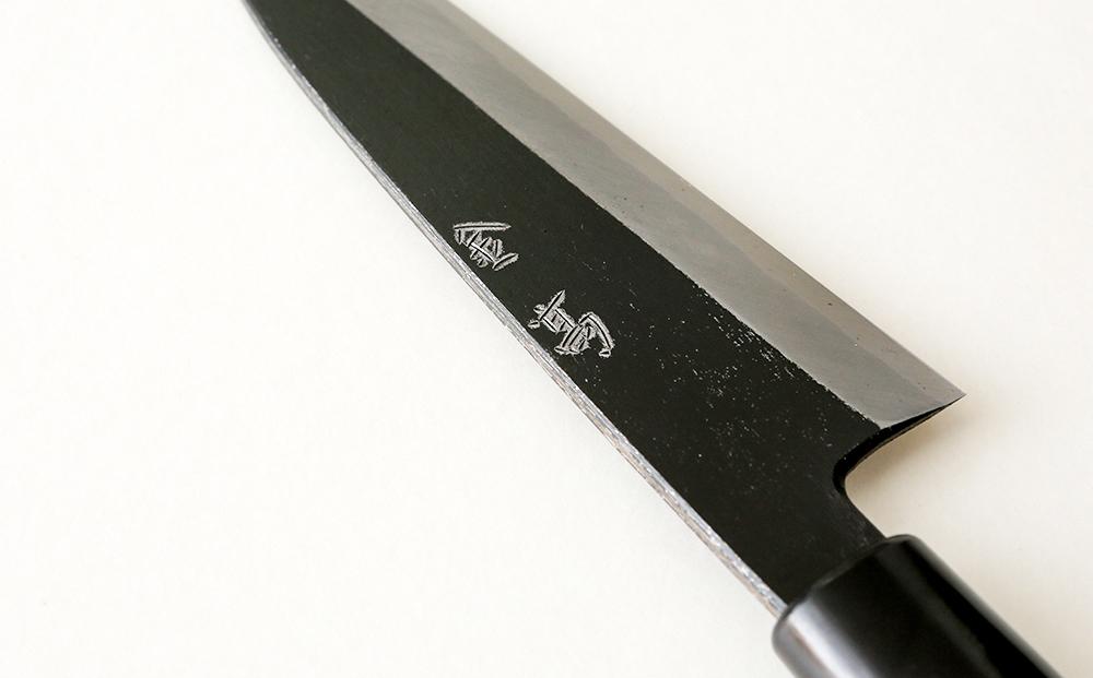 【金高刃物老舗】《京都市ふるさと納税限定 特注》ペティナイフ 白紙2号鋼