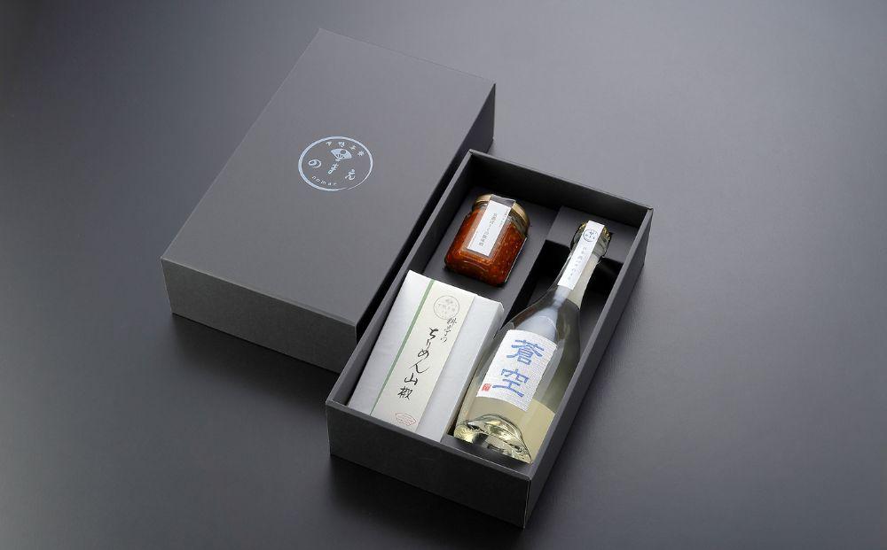 【下鴨茶寮】「のまえ」 酒肴ギフト(蒼空500ml) ［ 京都 料亭 京料理 人気 おすすめ 老舗 グルメ ミシュラン ギフト プレゼント 贈答用 お取り寄せ ］ 