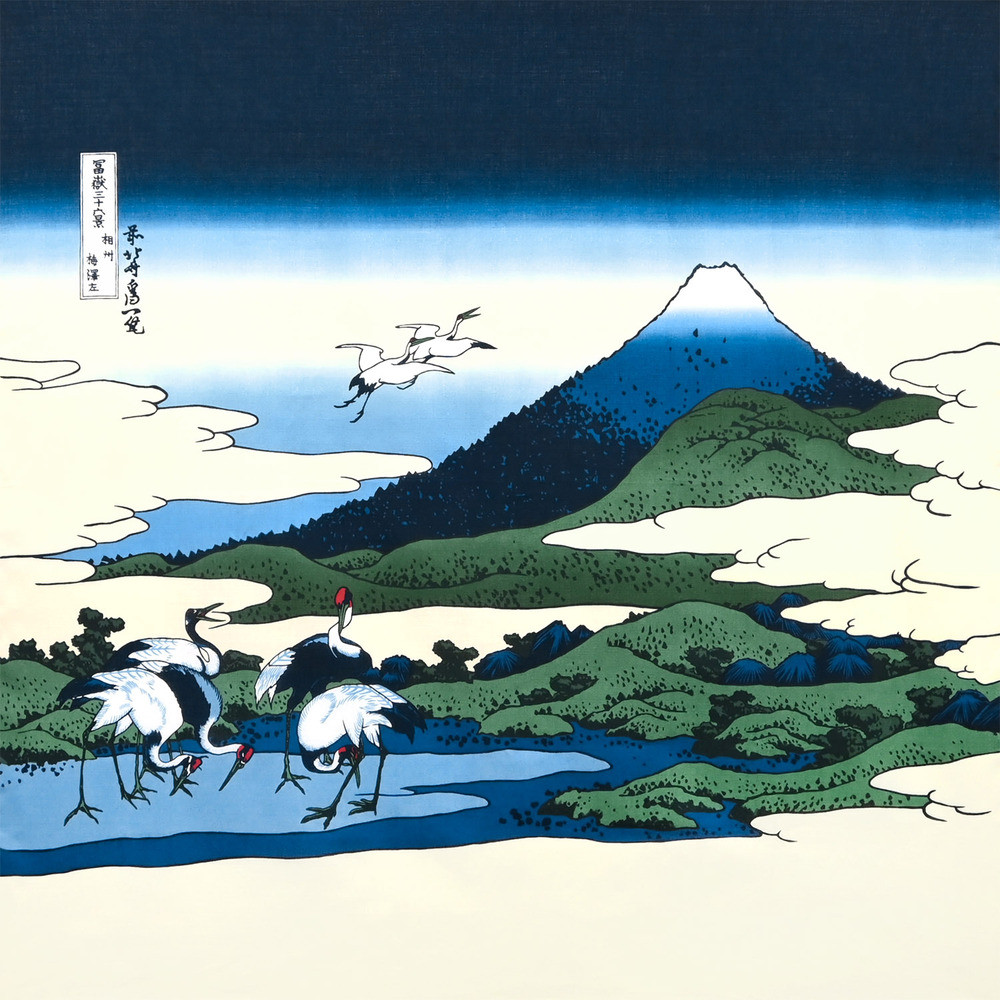 【三陽商事】浮世絵 風呂敷 相州梅澤左［ 京都 風呂敷 ふろしき バッグ 人気 おすすめ エコ おしゃれ 収納 お弁当 和柄 お取り寄せ 通販 送料無料 ふるさと納税 ］