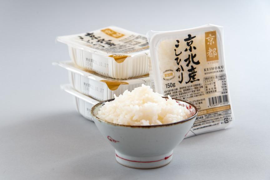 【京都ファーム】京北産こしひかりパックライス24個（24個入ｘ1箱）