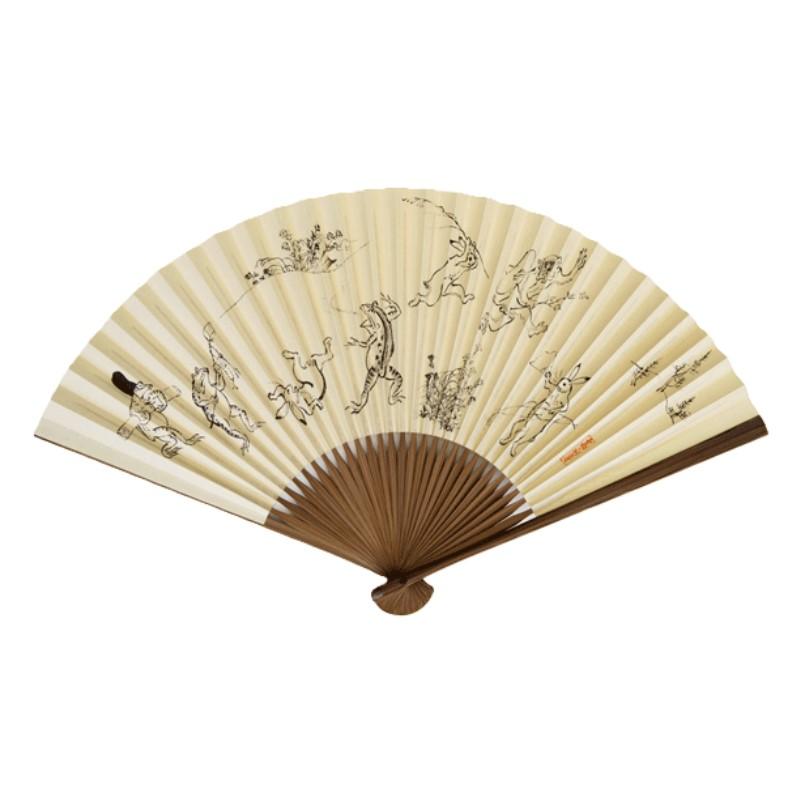 【京都便利堂】扇子〈国宝 鳥獣人物戯画〉(男女兼用)［ 京都 老舗 人気 おすすめ 和装 着物 日本絵画 ギフト お取り寄せ 通販 送料無料 ふるさと納税 ］