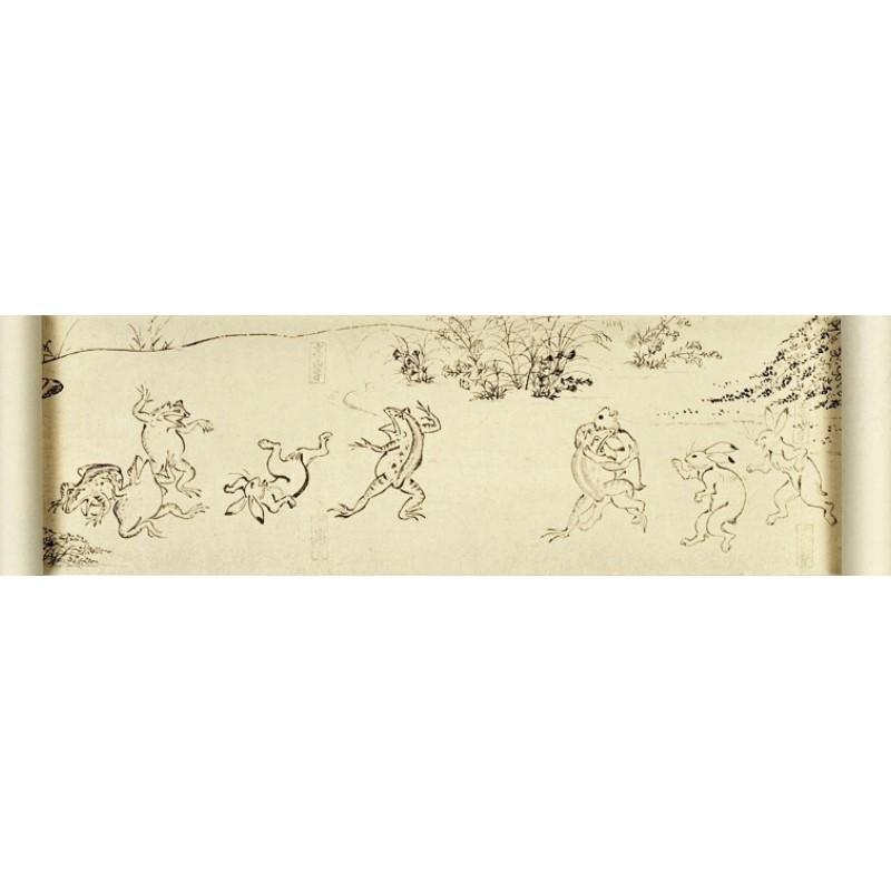 【京都便利堂】縮小絵巻物〈国宝 鳥獣人物戯画 甲巻〉［ 京都 老舗 人気 おすすめ 日本絵画 ギフト お取り寄せ 通販 送料無料 ふるさと納税 ］