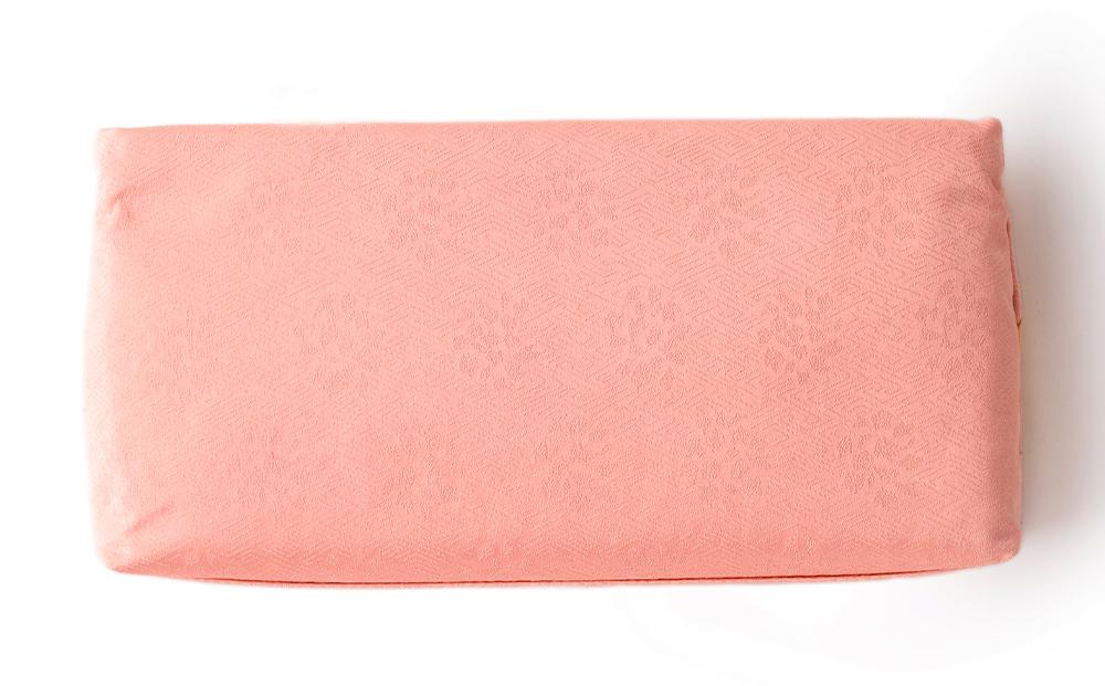 【RITOFU】Kyo-Yuzen クラッチバッグ（瑞雲・ピンク）