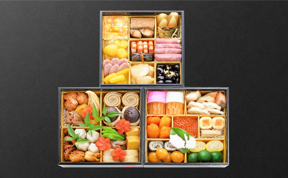 【京料理 たん熊北店】和風おせち《特三段重》4人前 ※関東・関西・東海・北陸地方のみ配送可能（離島を除く）