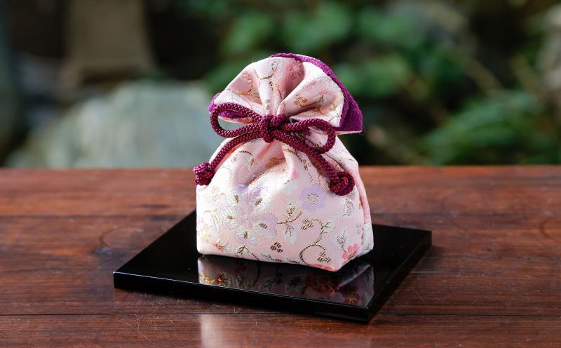 【石黒香舗】匂い袋 部屋用 置き型巾着大 （ピンク）