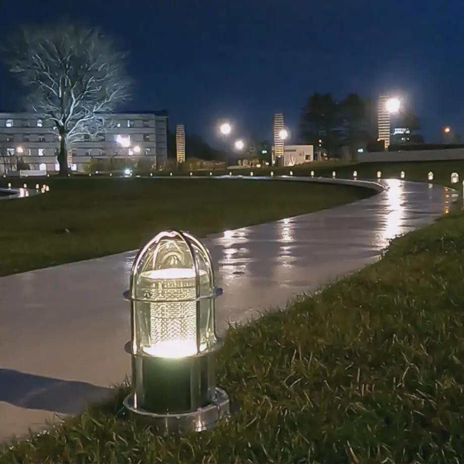 【世界初の全方位受光ソーラー】スフェラーマリンランプ 5個セット［京都 世界初 太陽電池 スフェラ―パワー ランプ アウトドア キャンプ 災害用 電気  照明 LED ふるさと おしゃれ かっこいい 京都 通販 送料無料 ふるさと納税 ］ 