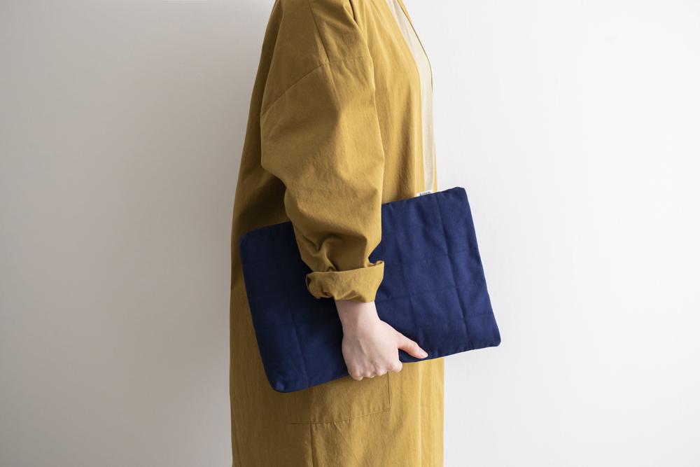 【kiten.kyoto】HANTEN. Sleeve 藍（AI）