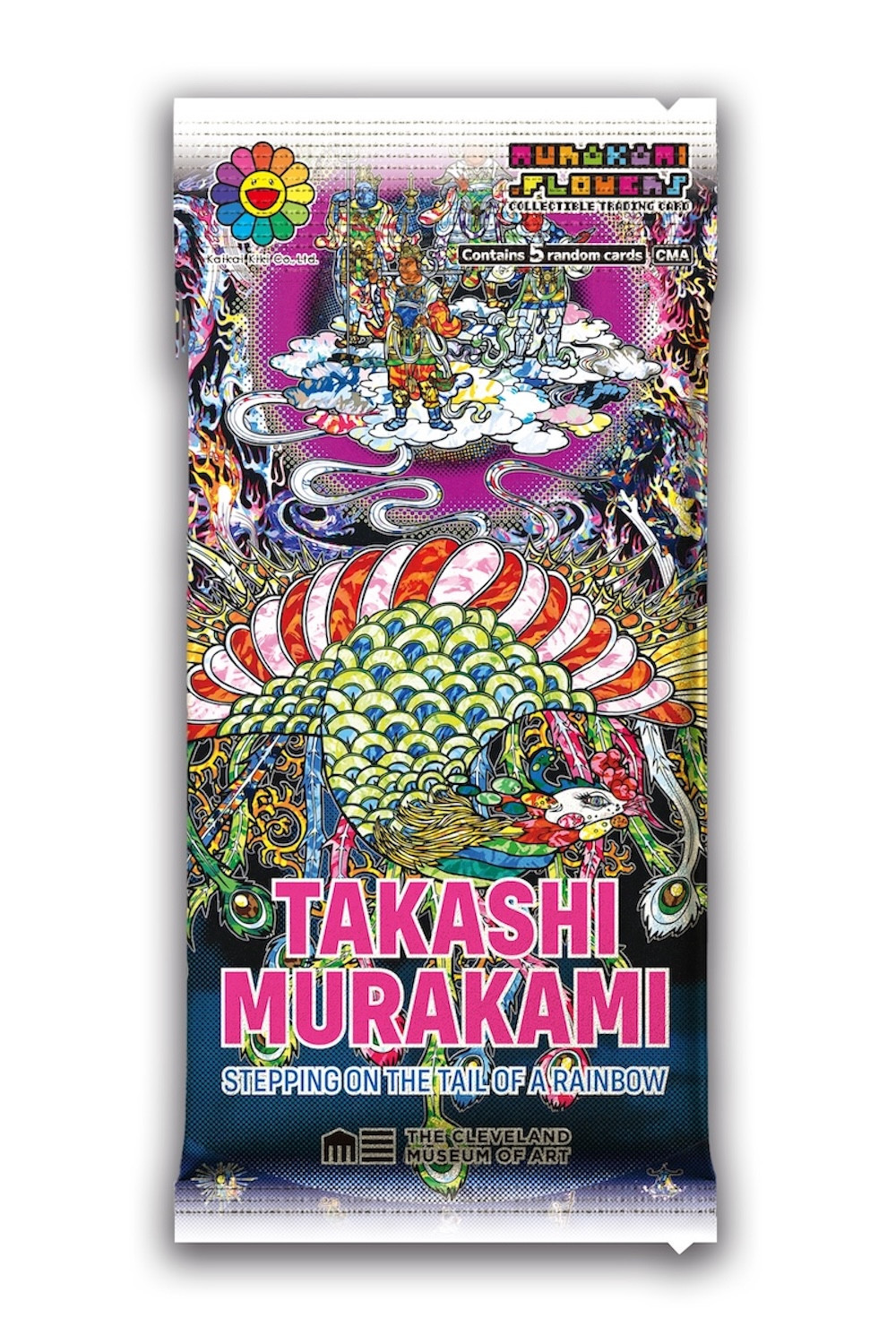 Murakami.Flowers Collectible Trading Card - Takashi Murakami: Stepping on the Tail of a Rainbow 限定版｜京都 アート［ 京都 村上隆 カイカイキキ アーティスト 大人気 レア トレカ カード おしゃれ かわいい アート 現代美術 人気 おすすめ 通販 送料無料 ふるさと納税 ］