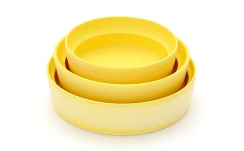 【aeru】ベビー 食器｜京焼の こぼしにくい器（3点セット） 離乳食  赤ちゃん 子供 子ども 出産祝い ギフト レンジ対応 食洗機対応