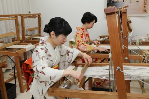 【西陣活性化を応援！】西陣織手織り体験（ペア参加）