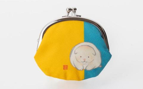 【ウクライナデザインセット】風呂敷・がま口・豆皿