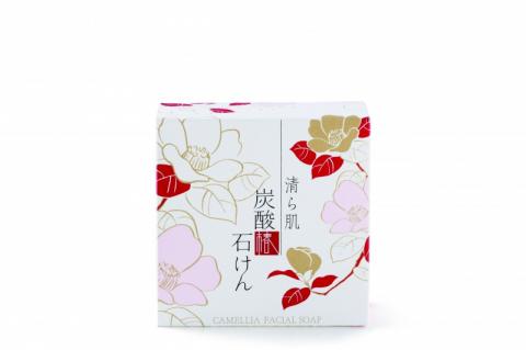 【かづら清】清ら肌炭酸椿石けん・美容液マスクセット