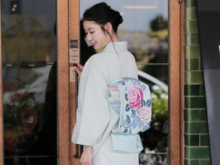 【たゆたふ】六花オリジナル京袋帯　WA・KKA（薔薇姉妹）