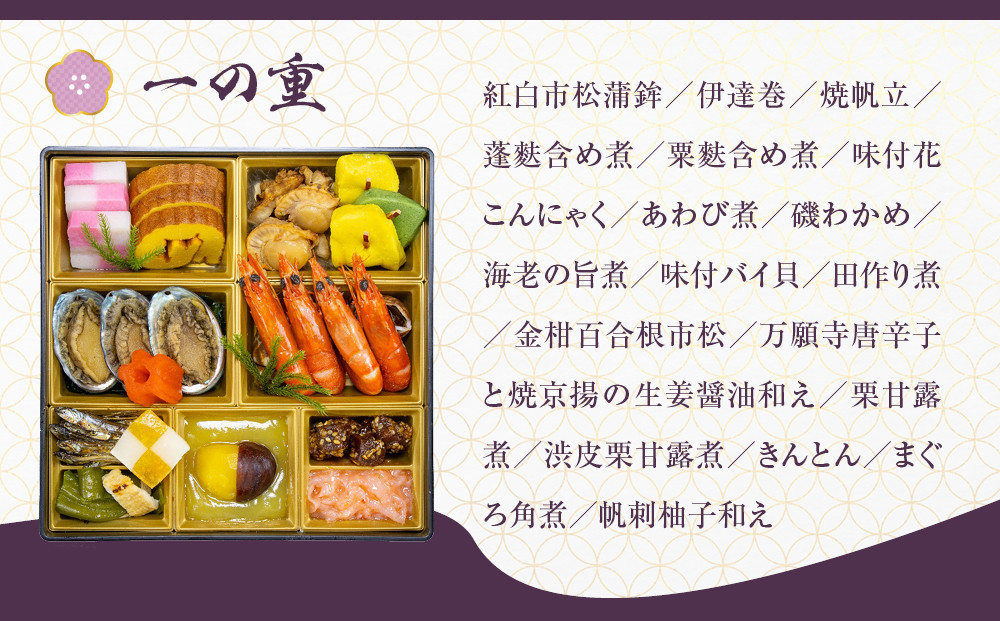 【京都しょうざん】「紙屋川光悦」三段重 3人前｜京都 老舗料亭 本格おせち 人気おせち［ 京都 老舗料亭 3段 3人 グルメ 京料理 人気 おすすめ 2026 正月 お祝い お取り寄せ 通販 送料無料 年内配送 ふるさと納税 ］