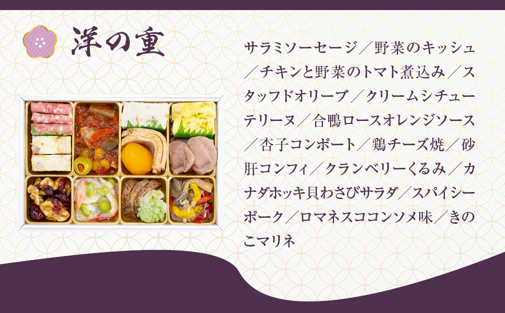 【京都しょうざん】「和洋中」二段三重 3人前｜京都 老舗料亭 本格おせち 人気おせち［ 京都 老舗料亭 本格おせち 3段 3人 グルメ 京料理 人気 おすすめ 2026 正月 お祝い お取り寄せ 通販 送料無料 年内配送 ふるさと納税 ］