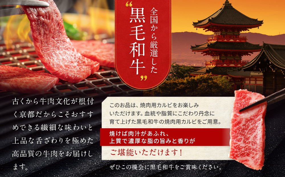 【京都モリタ屋】A5ランク 国産黒毛和牛 カルビ焼肉用 550g｜京都 老舗 有名店 国産牛 高品質 人気［ 京都 明治二年創業 牛肉専門店 有名店 カルビ 焼肉 高品質 グルメ おいしい 人気 おすすめ 和牛 国産 ギフト プレゼント 贈答 お取り寄せ 通販 送料無料 ふるさと納税 ］