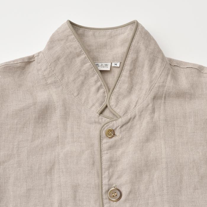 【大東寝具】「睡楽上布(すいらじょうふ)」リネンパジャマ 国産・高品質リネン100％ 男女兼用サイズ（L）［ 京都 寝具 老舗 パジャマ 人気 おすすめ 麻 快眠 健康 心地よい お取り寄せ 通販 送料無料 ふるさと納税 ］