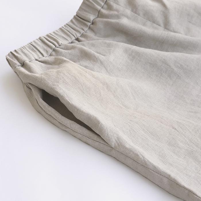【大東寝具】リネンロングパンツ フリーサイズ（ユニセックス）chambre de D KYOTO［ 京都 寝具 老舗 パンツ 人気 おすすめ 快眠 リラックス 健康 お取り寄せ 通販 送料無料 ふるさと納税 ］