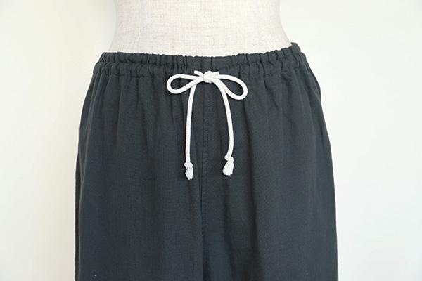 【大東寝具】Ace Hotel Kyoto×京和晒綿紗コラボ ガーゼパジャマ 2重合わせ 草木染め≪チャコールグレー≫ Sサイズ（男女兼用）［ 京都 寝具 老舗 パジャマ 人気 おすすめ ガーゼ 快眠 健康 やわらかい お取り寄せ 通販 送料無料 ふるさと納税 ］