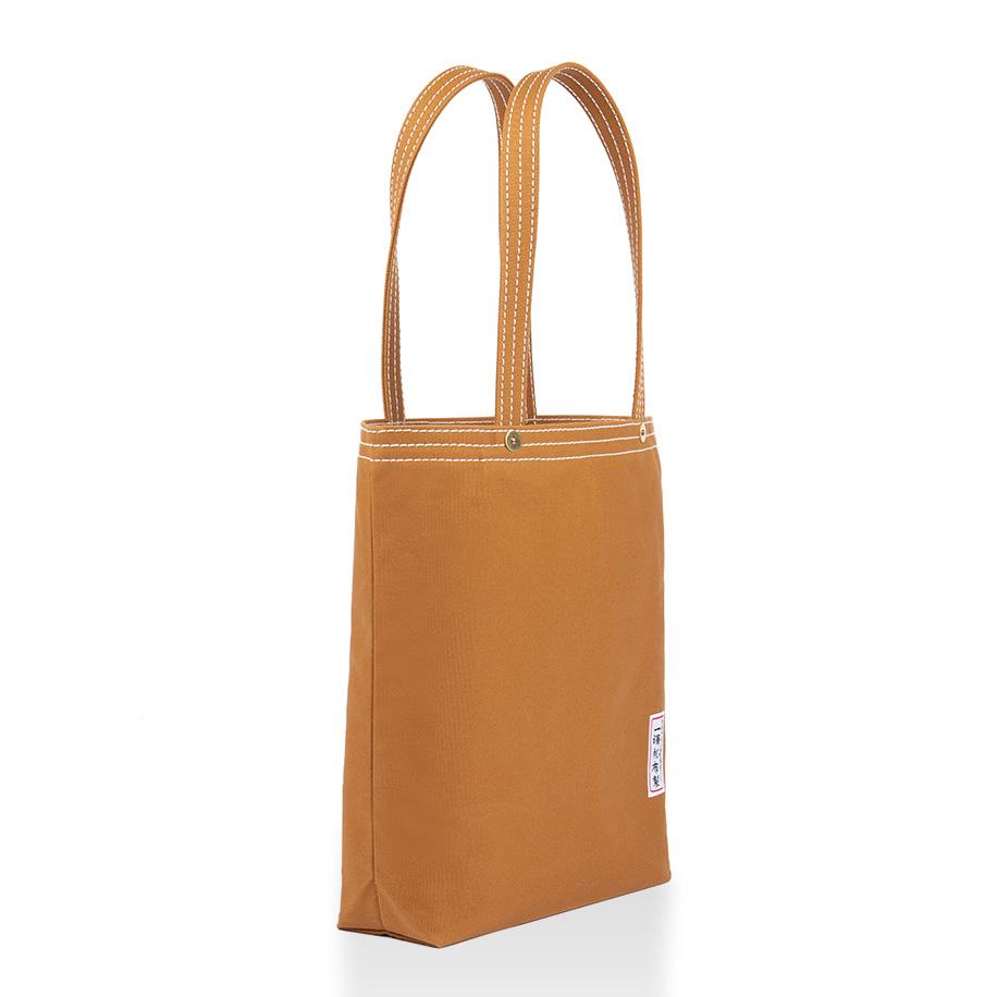 【一澤信三郎帆布】綿帆布製手さげかばん No.117 レンガ｜京都 東山 帆布かばん 人気ブランド[ 縦型手さげかばん 一つひとつ手作り シンプル 丈夫で長持ち 人気 おすすめ かばん 鞄 ギフト プレゼント お取り寄せ 通販 送料無料 ふるさと納税 ]