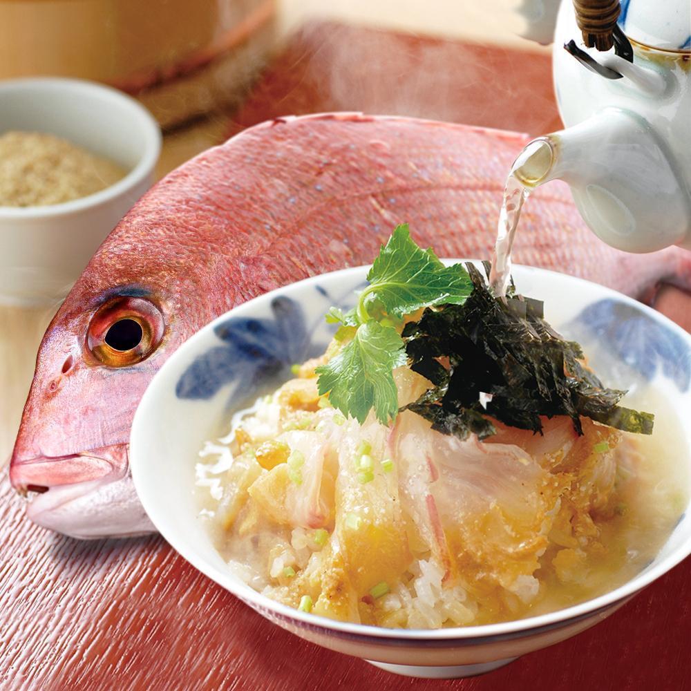 【京都 嵐山の鯛茶漬け専門店 鯛匠HANANA】 鯛茶漬け 4人前