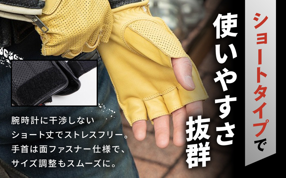 【デグナー】ハーフメッシュレザーグローブ[TG-82MH]タン＜XLサイズ＞［ 京都 バイク 革製品 ブランド グローブ 人気 おすすめ 革 ハーフ メッシュ レザー ツーリング ライダー バイカー バイクギア メーカー ギア パーツ 送料無料 ふるさと納税 ］