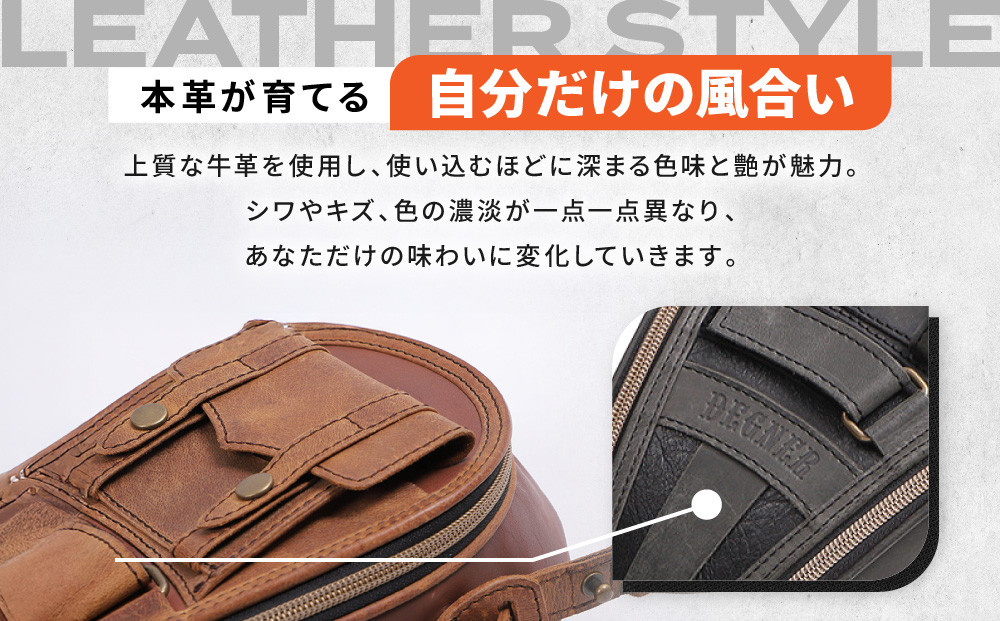 【デグナー】レザーマグネットタンクバッグ ブラウン｜京都 バイクギア 人気ブランド バイク [SB-92]［ 京都 バイクギア バッグ 鞄 かばん 人気 おすすめ 革 レザー ツーリング ライダー バイカー ブランド メーカー お取り寄せ 送料無料 ふるさと納税 ］