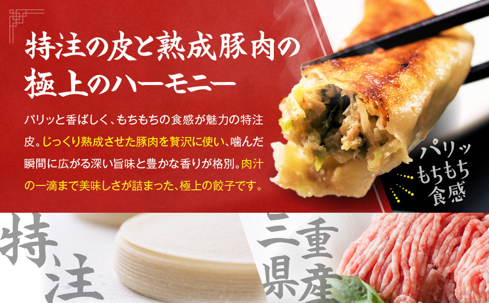 【マルシン飯店】京都・超行列店の熟成豚肉餃子40個入り(20個×2箱)｜京都東山 超人気中華 看板餃子［ 京都 中華 行列店 人気店 こだわり餃子 熟成豚 手作り 国産 グルメ おすすめ ぎょうざ 点心 お惣菜 お取り寄せ 通販 送料無料 ふるさと納税 ］