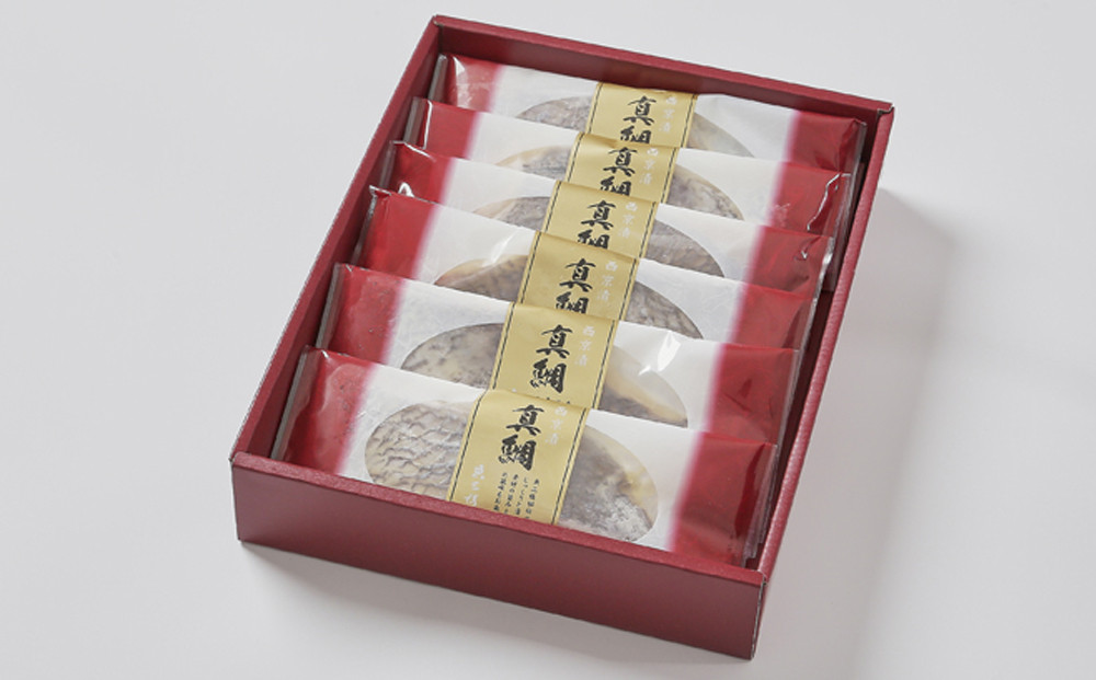 【京阪百貨店厳選】京都伏見「魚三楼」真鯛西京漬け 70g×6切｜創業250年 老舗料亭 西京漬け 人気セット［ 老舗料亭の西京漬け グルメ 美食 贅沢 おすすめ お惣菜 ギフト プレゼント 贈答 お取り寄せ 通販 送料無料 ふるさと納税 ］