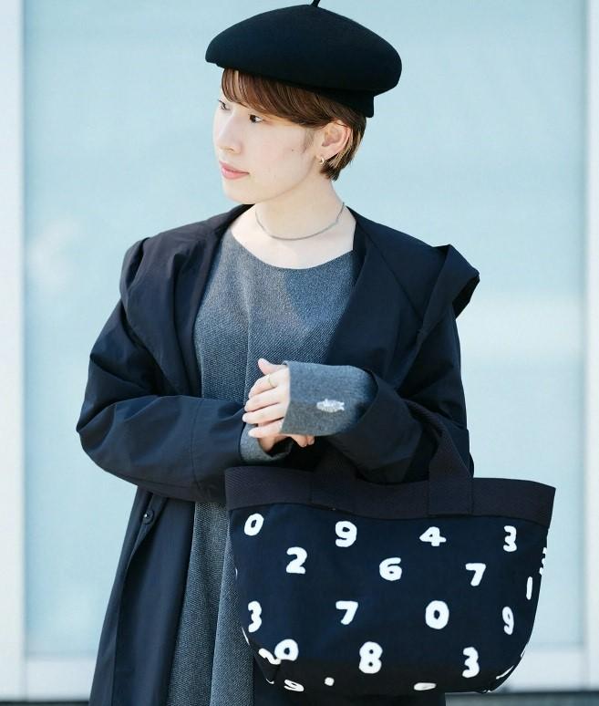 【SOU・SOU】Y.トート A4/SO-SU-U 濡羽色(ぬればいろ)×つくも