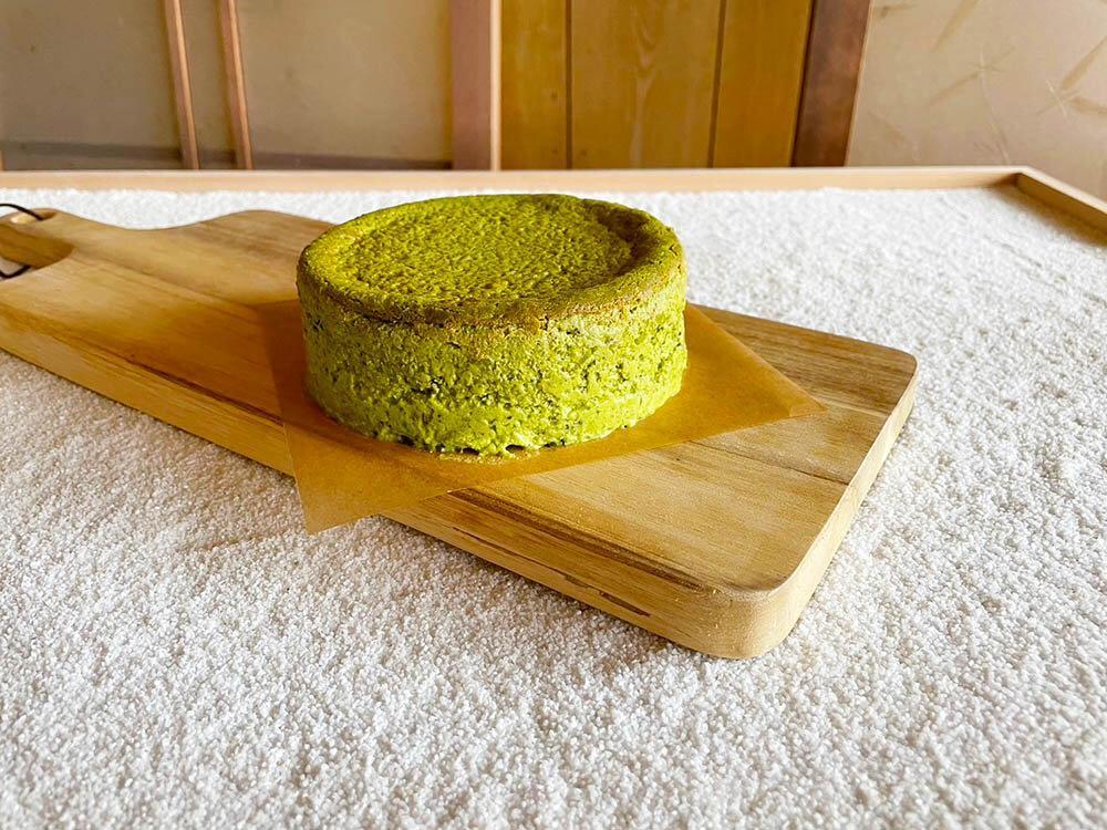 【京都チーズケーキ博物館】カマンベールのニューヨークチーズケーキ（抹茶）［ 京都 スイーツ ケーキ おいしい 人気 おすすめ お取り寄せ お菓子 洋菓子 ］ 