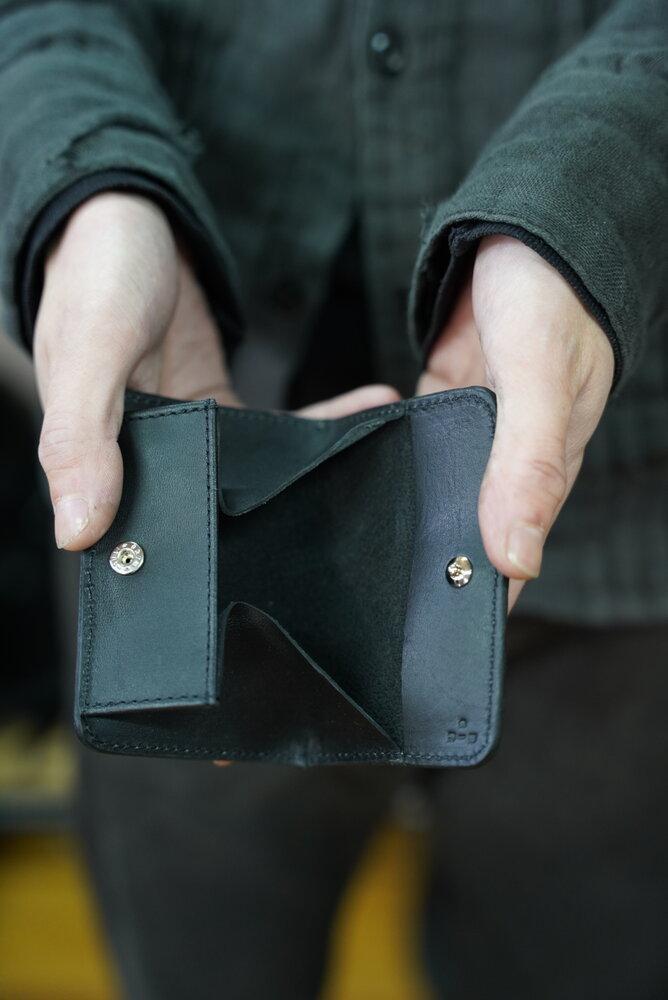 【ierib】COIN PURSE / 小銭入れ カラー：BLACK