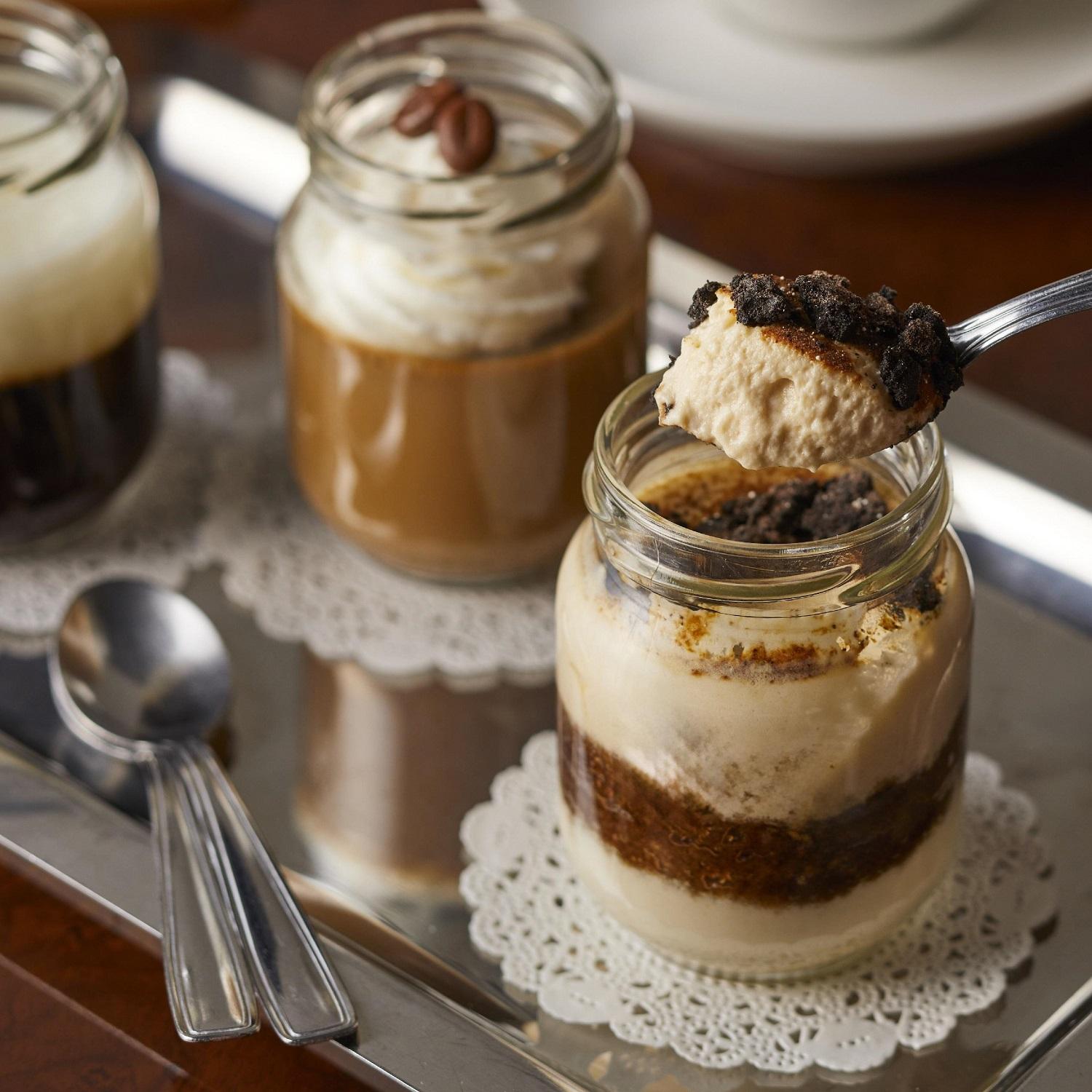 【阪急阪神百貨店】丸福珈琲店監修 3種の瓶スイーツセット 6個入り ［ 京都 ケーキリンク スイーツ コーヒー ティラミス ゼリー プリン 珈琲ティラミス 珈琲プリン 珈琲ゼリー 詰め合わせ 食べ比べ 人気 おすすめ お菓子 ギフト プレゼント お土産 お取り寄せ 通販 送料無料 ふるさと納税 ］