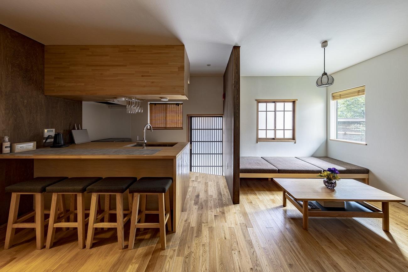 【高島屋選定品】〈宿坊KANETSUNE〉宿坊・食堂貸切１泊＜一組限定一棟貸し宿坊５名まで＞朝食 京料理仕出し弁当つき オプション：香道三品大枝流・香道聞香/お手前体験