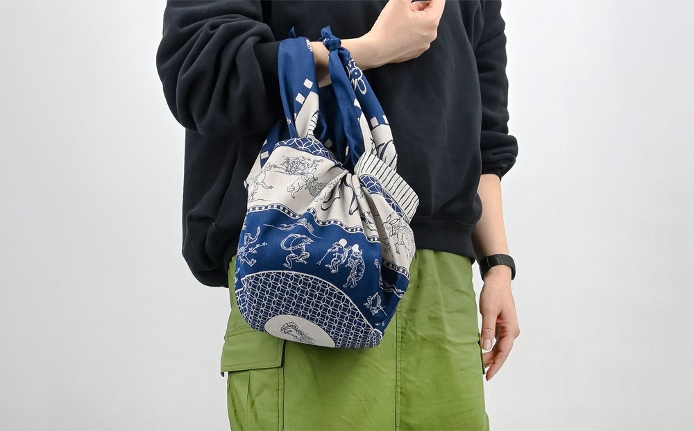 【三陽商事】鳥獣戯画 風呂敷 戯画環［ 京都 風呂敷 ふろしき バッグ 人気 おすすめ エコ おしゃれ 収納 お弁当 和柄 お取り寄せ 通販 送料無料 ふるさと納税 ］